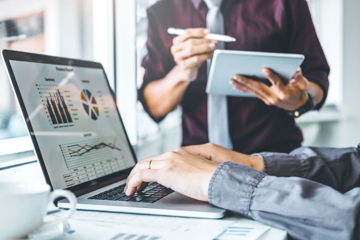 Dashboard operativo con indicatori di processo